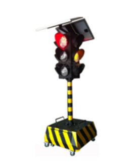 合作太阳能移动信号灯